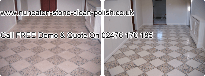 Nuneaton-Warwickshire Terrazzo Hard Floor Washing & Sealing Services.